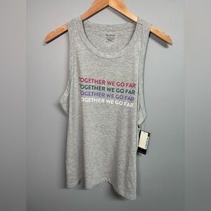 Peloton Heather Gray Athletic Tank